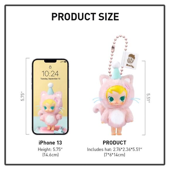 Pop Mart Baby Molly Pocket of Friends Feeling Blue - Picture 9 of 16